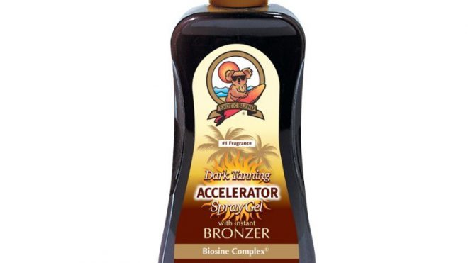 AUSTRALIAN GOLD DARK TANNING SPRAY GEL ACCELERATOR CON EFFETTO BRONZE