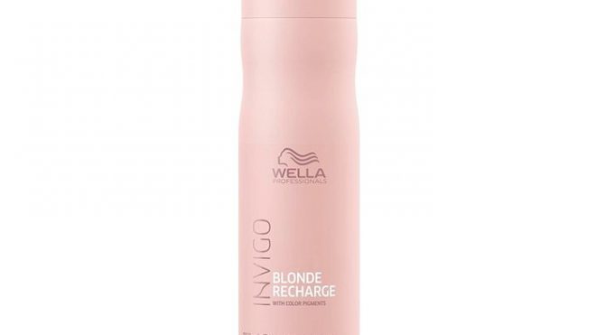 WELLA INVIGO BLONDE RECHARGE SHAMPOO 250 ML