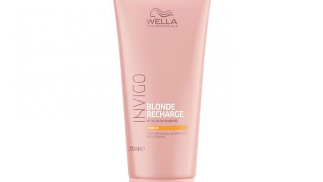 WELLA INVIGO BLONDE RECHARGE CONDITIONER PER BIONDI CALDI 200 ML